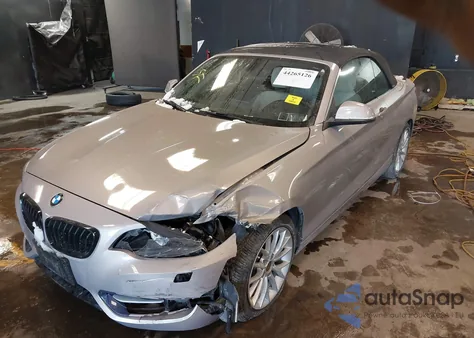 2016 BMW 228I xDrive z USA, uszkodzony, nr VIN WBA1L9C55GV325311